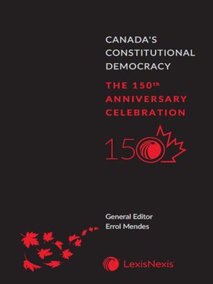 cover image of Canada's Constitutional Democracy